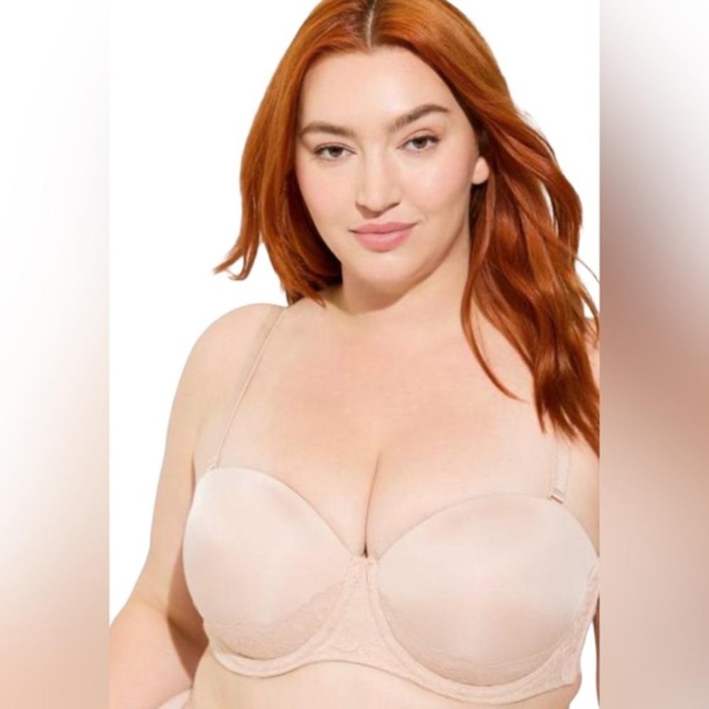 TORRID Curve 🌸Bombshell🌸 Everyday Strapless Push-Up Bra - SZ 46DD